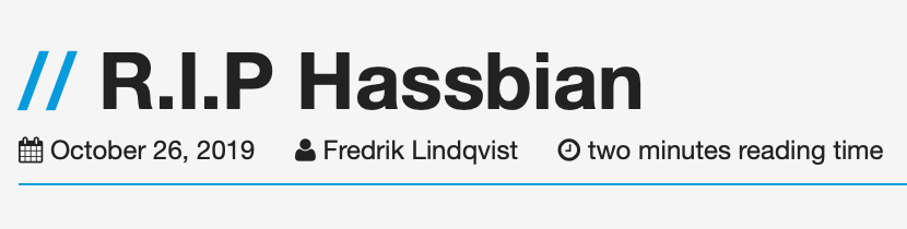 Migrating from Hassbian to Home Assistant (Formally Known as Hassio)